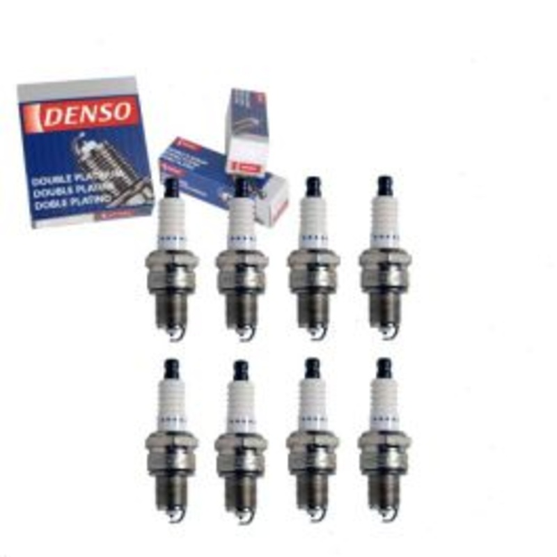8 pc DENSO Double Platinum Spark Plugs for 1996-1998 Land Rover Discovery 4.0L V8