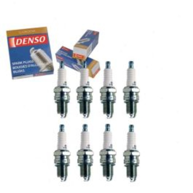8 pc DENSO Standard U-Groove Spark Plugs for 1968-1974 Dodge D100 Pickup 5.2L 5.9L V8