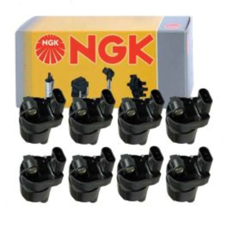8 pc NGK Ignition Coils for 2008-2019 GMC Savana 2500 4.8L 6.0L V8