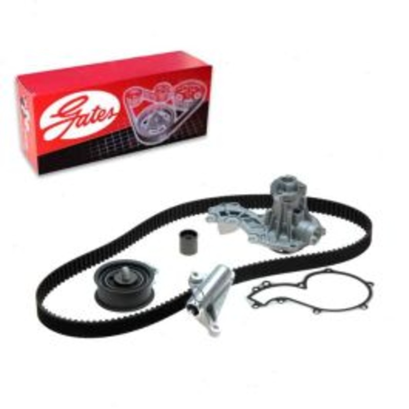 Gates PowerGrip Timing Belt Kit with Water Pump for 1997-2000 Audi A4 1.8L L4