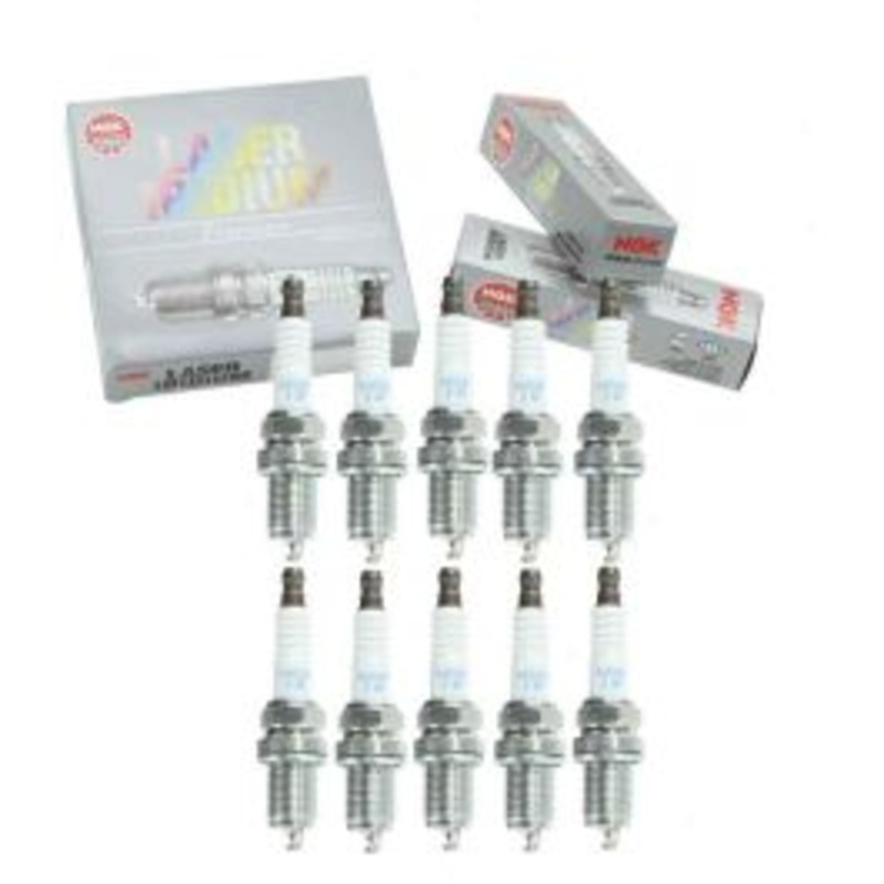 10 pc NGK Laser Iridium 4867 IFR6B-K Spark Plugs
