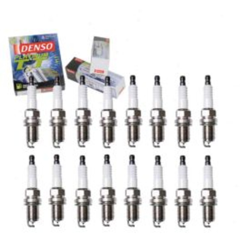 16 pc DENSO Platinum TT Spark Plugs for 2003-2006 Mercedes-Benz E500 5.0L V8