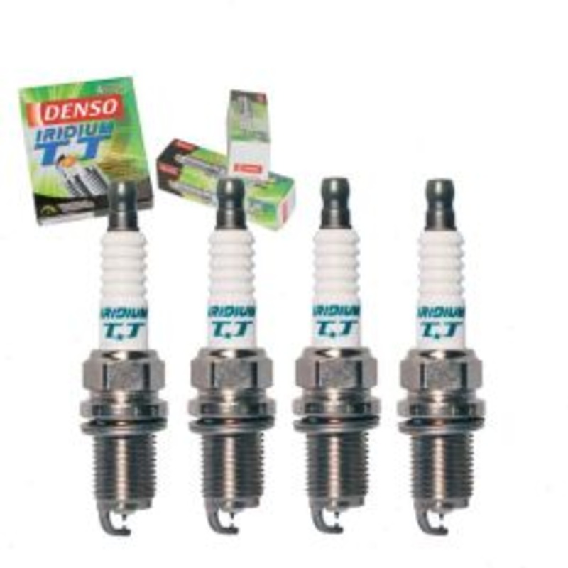 4 pc DENSO Iridium TT Spark Plugs for 1992-1994 Dodge Colt 1.8L L4