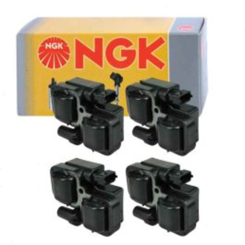 4 pc NGK 48921 U3004 Ignition Coils