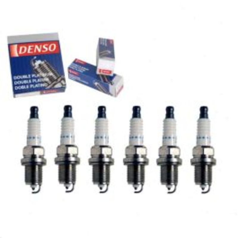 6 pc DENSO Double Platinum Spark Plugs for 1999-2003 Acura TL 3.2L V6