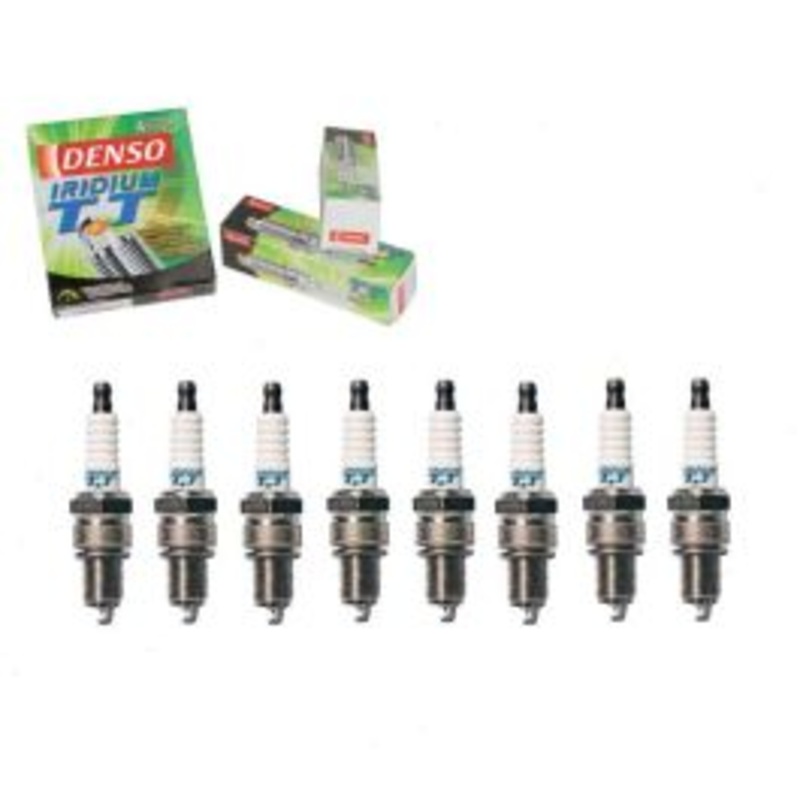 8 pc DENSO Iridium TT Spark Plugs for 1981-1992 Dodge D250 5.2L 5.9L V8