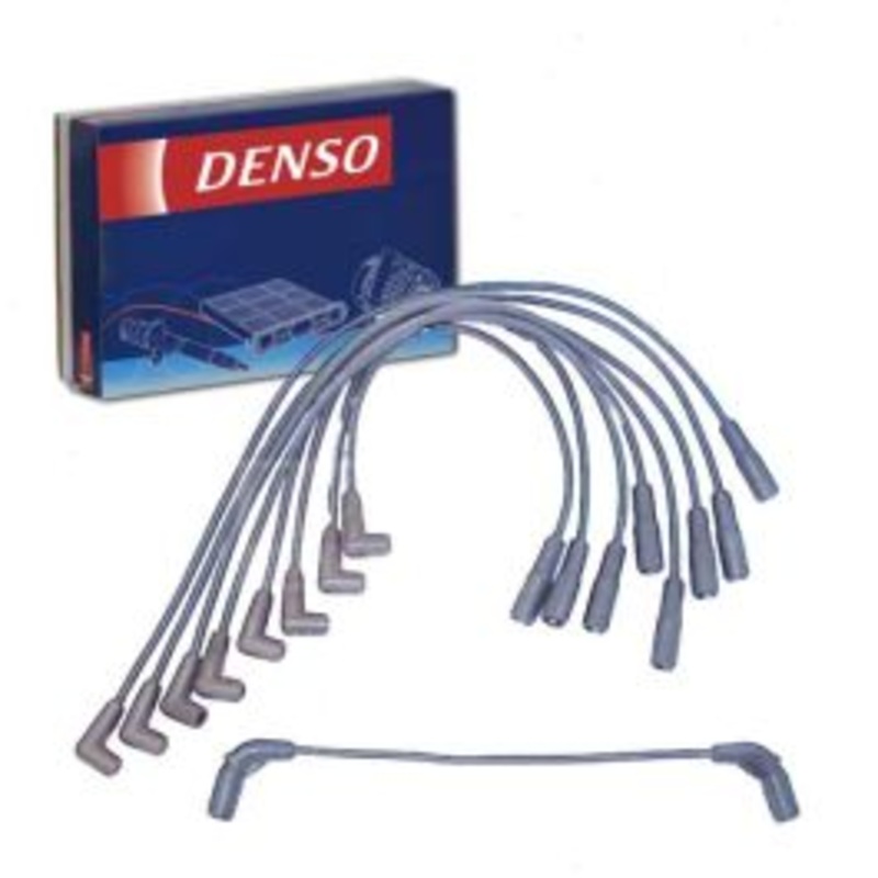 DENSO Spark Plug Wire Set for 1996-1999 Chevrolet C1500 Suburban 5.7L V8