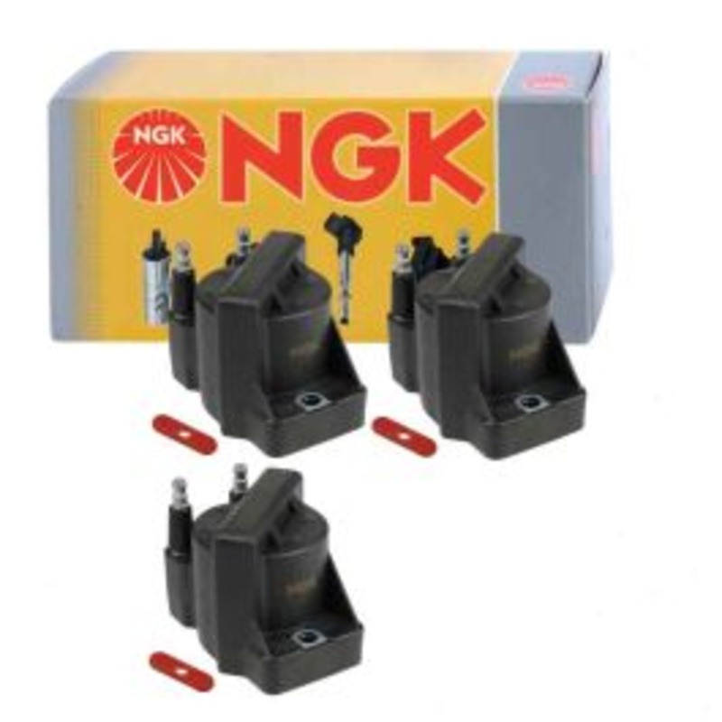 3 pc NGK Ignition Coils for 2006-2008 Buick Lucerne 3.8L V6