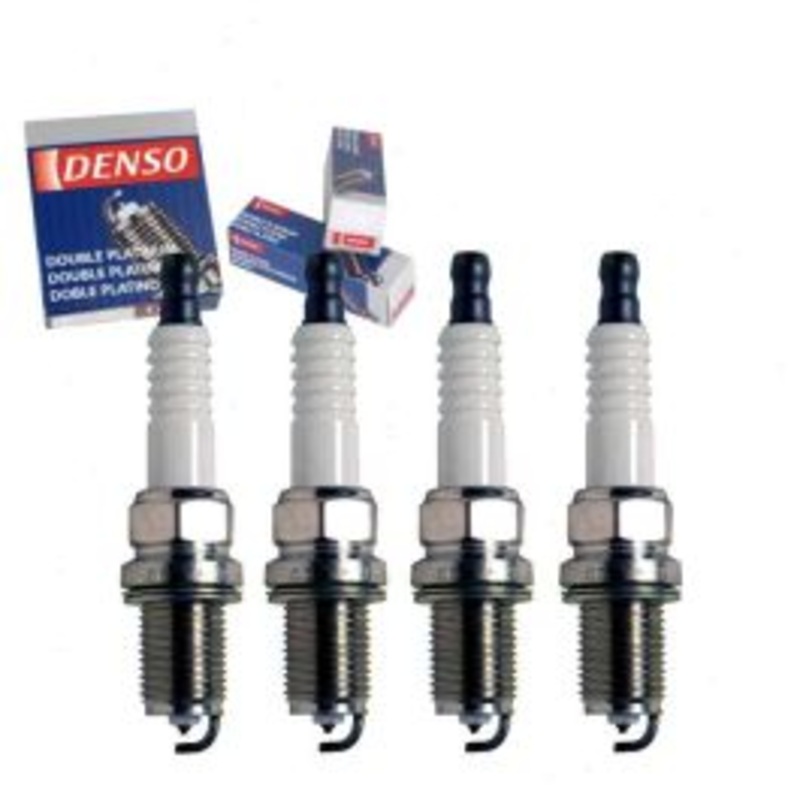 4 pc DENSO Double Platinum Spark Plugs for 1996-1998 Dodge Caravan 2.4L L4