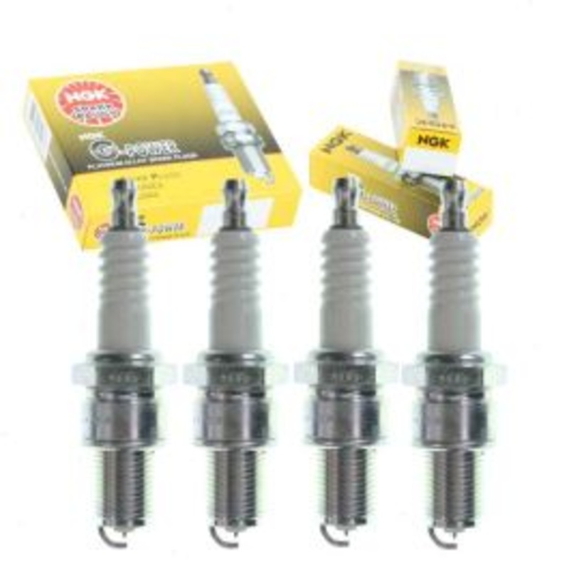 4 pc NGK G-Power Spark Plugs for 1966-1976 BMW 2002 2.0L L4