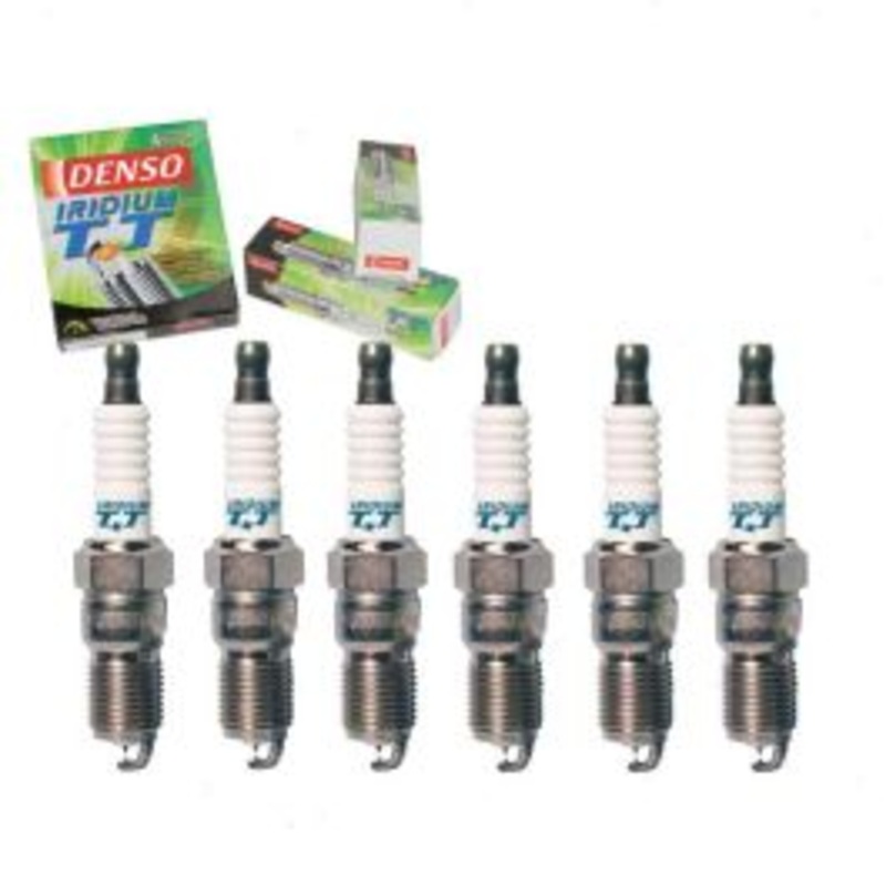 6 pc DENSO Iridium TT Spark Plugs for 1986-1996 Oldsmobile 98 3.8L V6