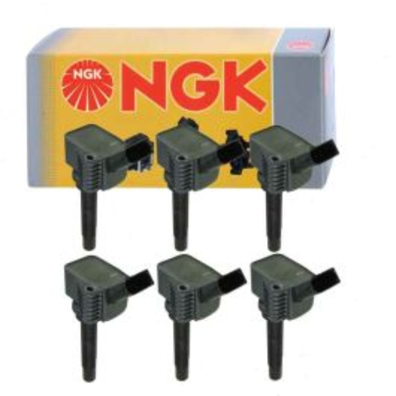 6 pc NGK 48849 U5153 Ignition Coils