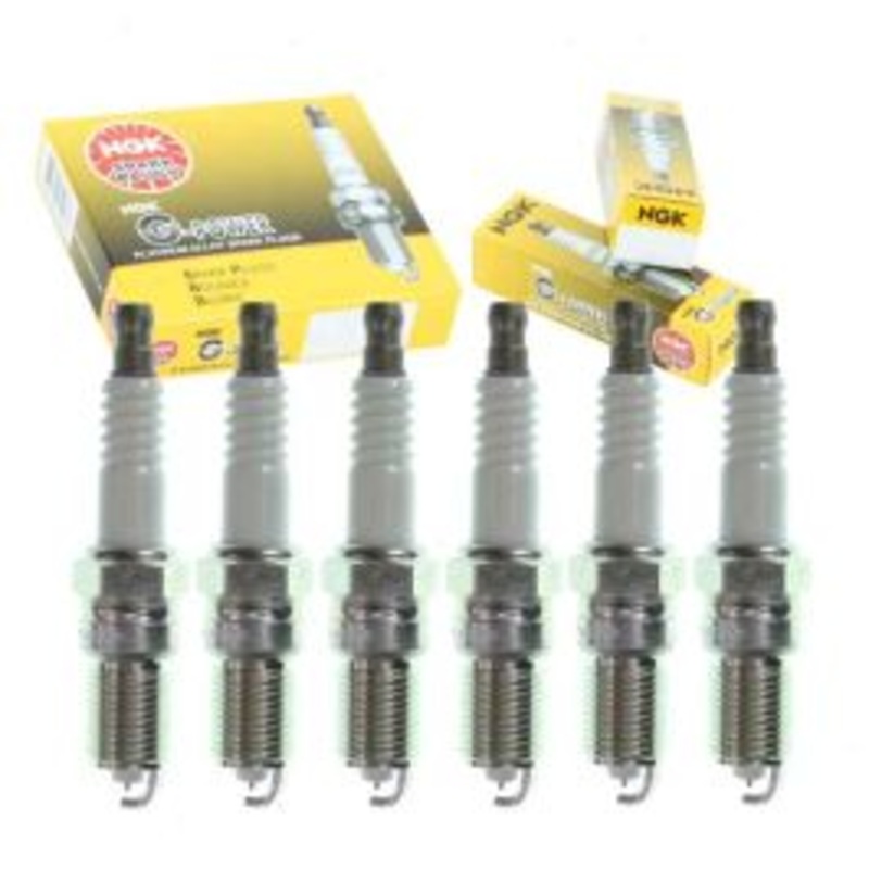 6 pc NGK G-Power Spark Plugs for 1987 Oldsmobile Firenza 2.8L V6