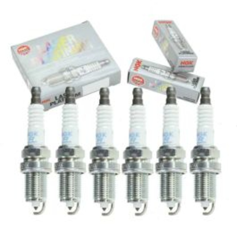 6 pc NGK Laser Platinum Spark Plugs for 1990-1991 Mazda 929 3.0L V6