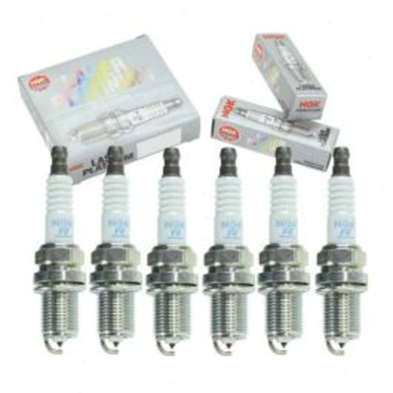 6 pc NGK Laser Platinum Spark Plugs for 1995-1996 Audi Cabriolet 2.8L V6