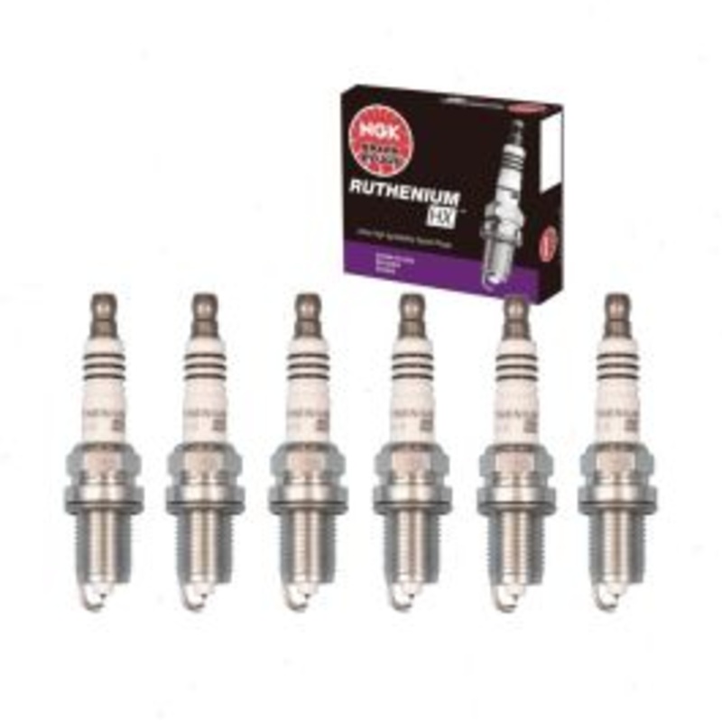 6 pc NGK Ruthenium HX Spark Plugs for 2009-2011 Dodge Nitro 3.7L V6
