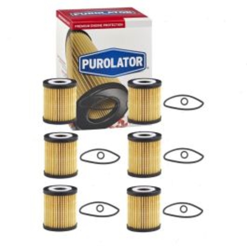 6 pc Purolator L15505 Engine Oil Filters