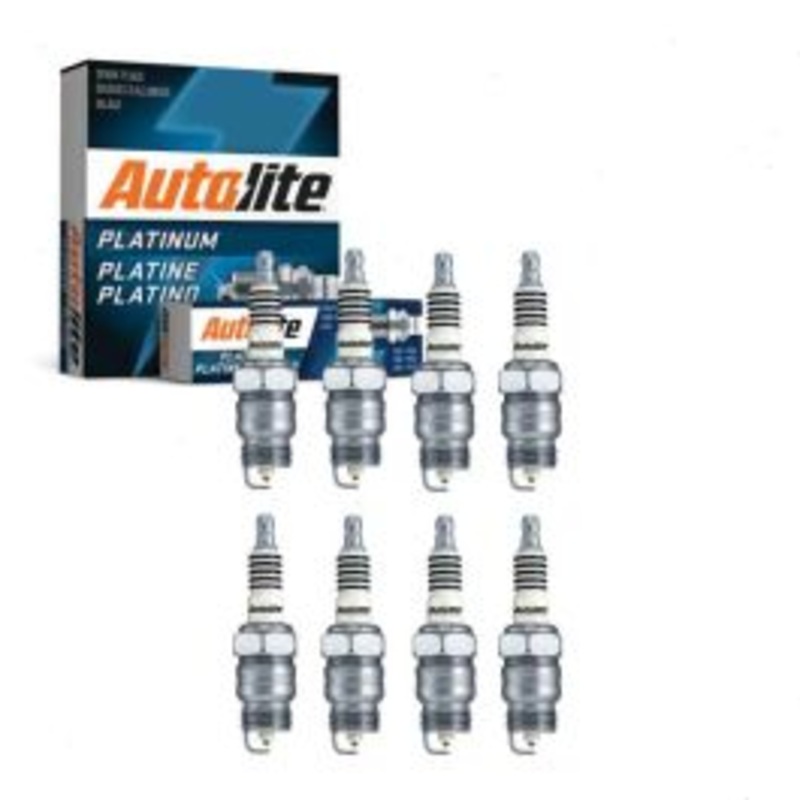 8 pc Autolite Platinum Spark Plug for 1966-1974 Ford Bronco 4.7L 5.0L V8