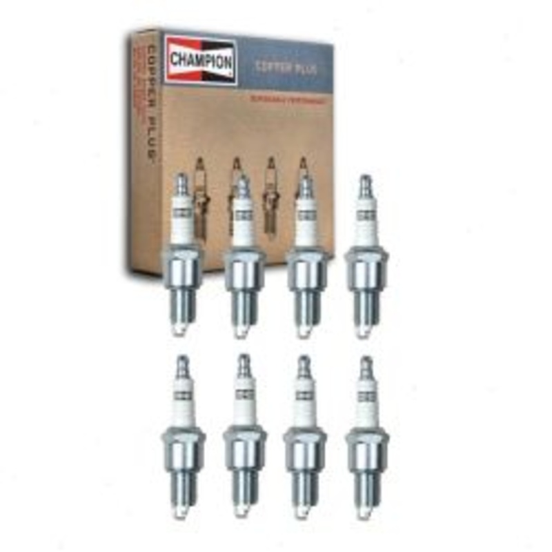 8 pc Champion Copper Plus Spark Plugs for 1967-1969 Chevrolet Biscayne 6.5L 7.0L V8