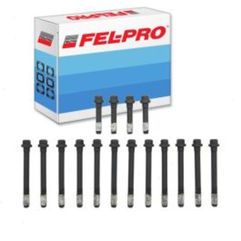 Fel-Pro Engine Cylinder Head Bolt Set for 1968-1974 GMC C25 C2500 Pickup 6.5L 6.6L 7.4L V8