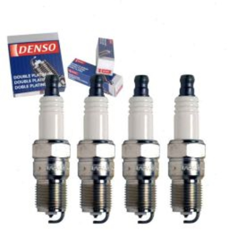 4 pc DENSO Double Platinum Spark Plugs for 1991-1993 Mercury Tracer 1.9L L4