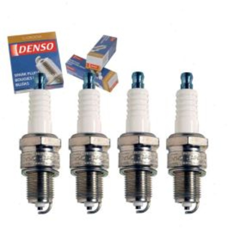 4 pc DENSO Standard U-Groove Spark Plugs for 1979-1980 Plymouth Arrow Pickup 2.0L L4