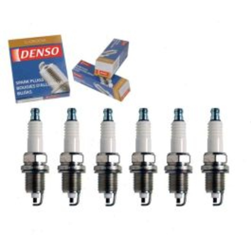 6 pc DENSO Standard U-Groove Spark Plugs for 1981-1983 Jeep Wagoneer 4.2L L6