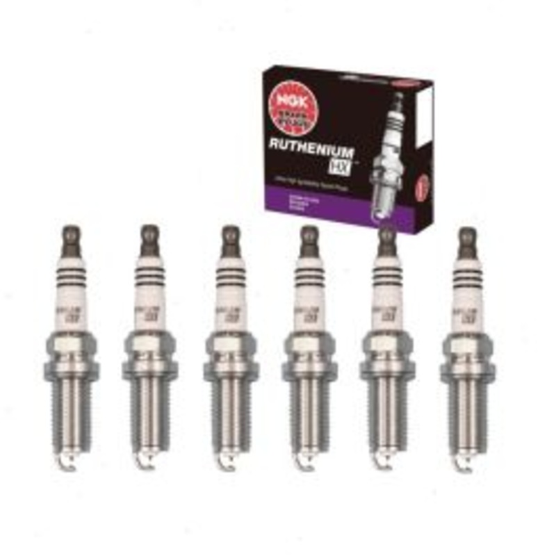 6 pc NGK Ruthenium HX 96355 LFR5AHX Spark Plugs