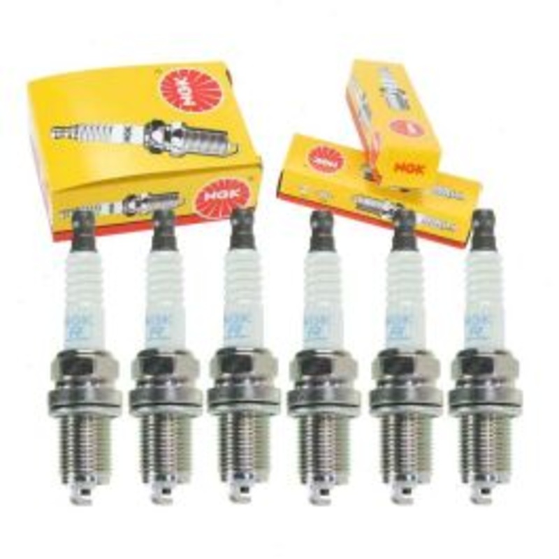 6 pc NGK Standard Spark Plugs for 1992-2004 Mitsubishi Diamante 3.0L 3.5L V6