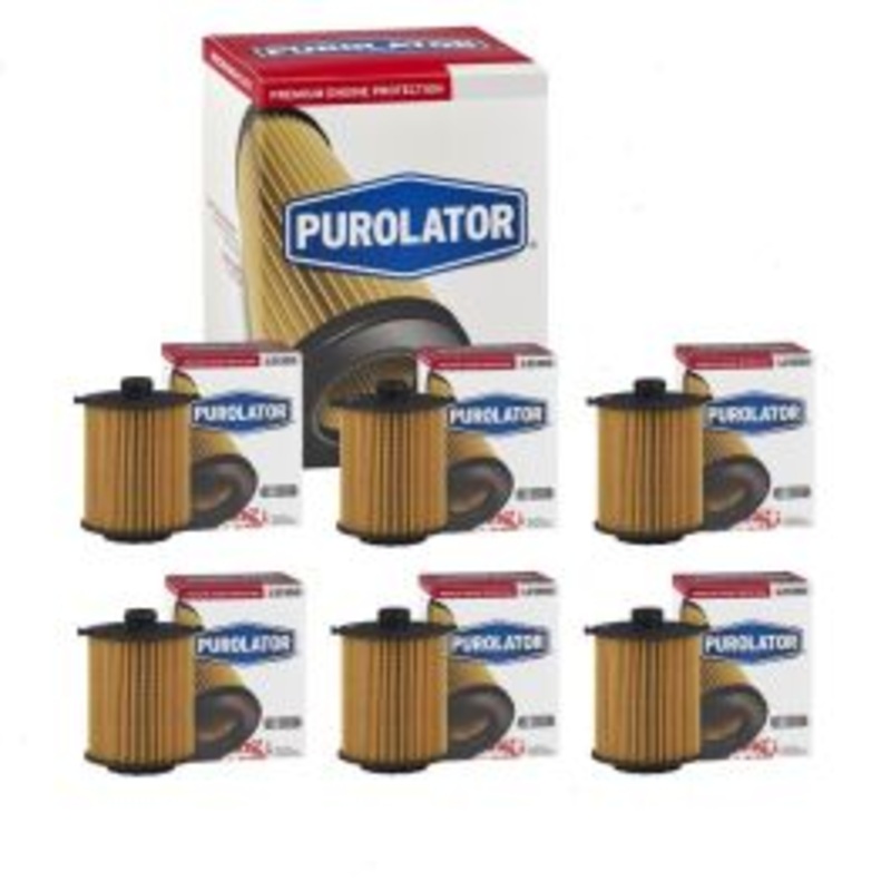 6 pc Purolator L21350 Engine Oil Filters