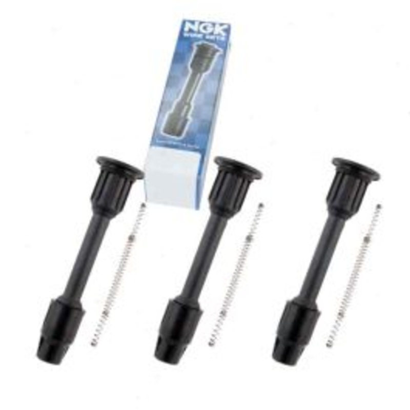 3 pc NGK Ignition Coil Boots for 2000-2001 Nissan Maxima 3.0L V6