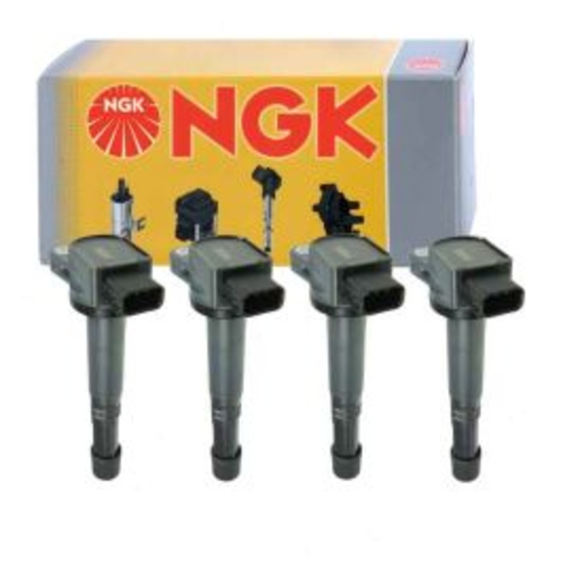 4 pc NGK Ignition Coils for 2004-2005 Honda S2000 2.2L L4