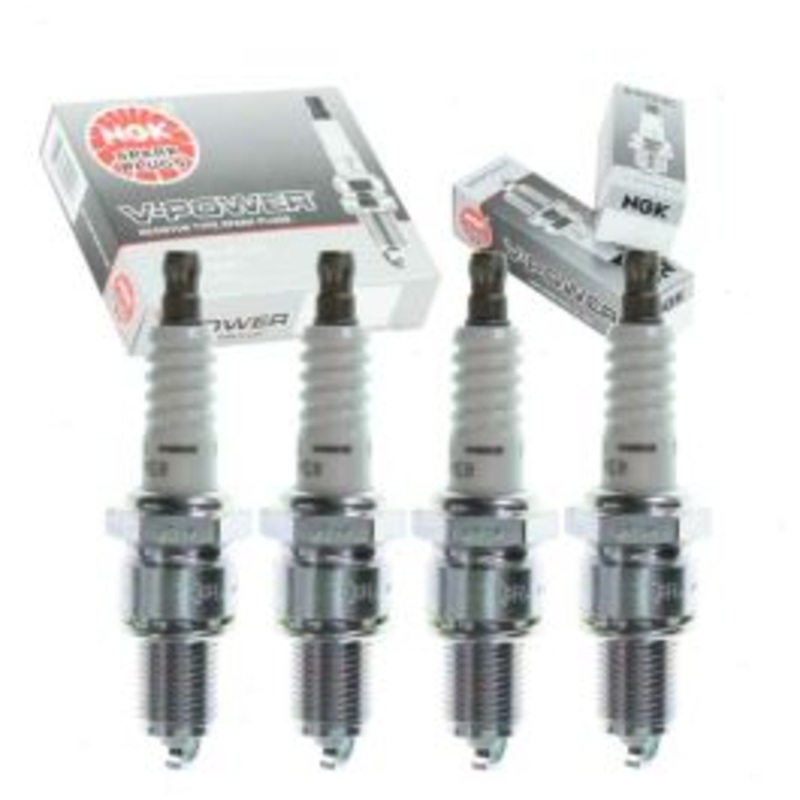 4 pc NGK V-Power Spark Plugs for 1982-1984 Dodge Rampage 2.2L L4