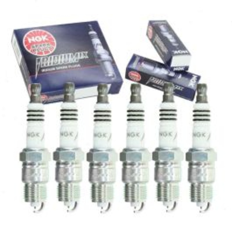 6 pc NGK Iridium IX Spark Plugs for 1974 Dodge B200 Van 3.7L L6