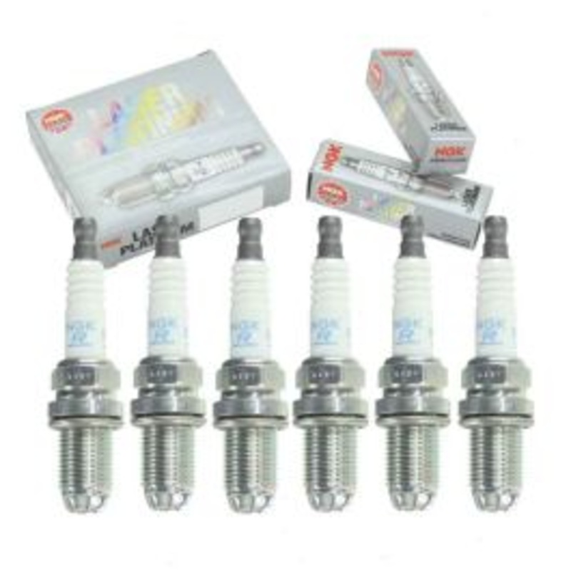 6 pc NGK Laser Platinum Spark Plugs for 1996-1999 BMW M3 3.2L L6