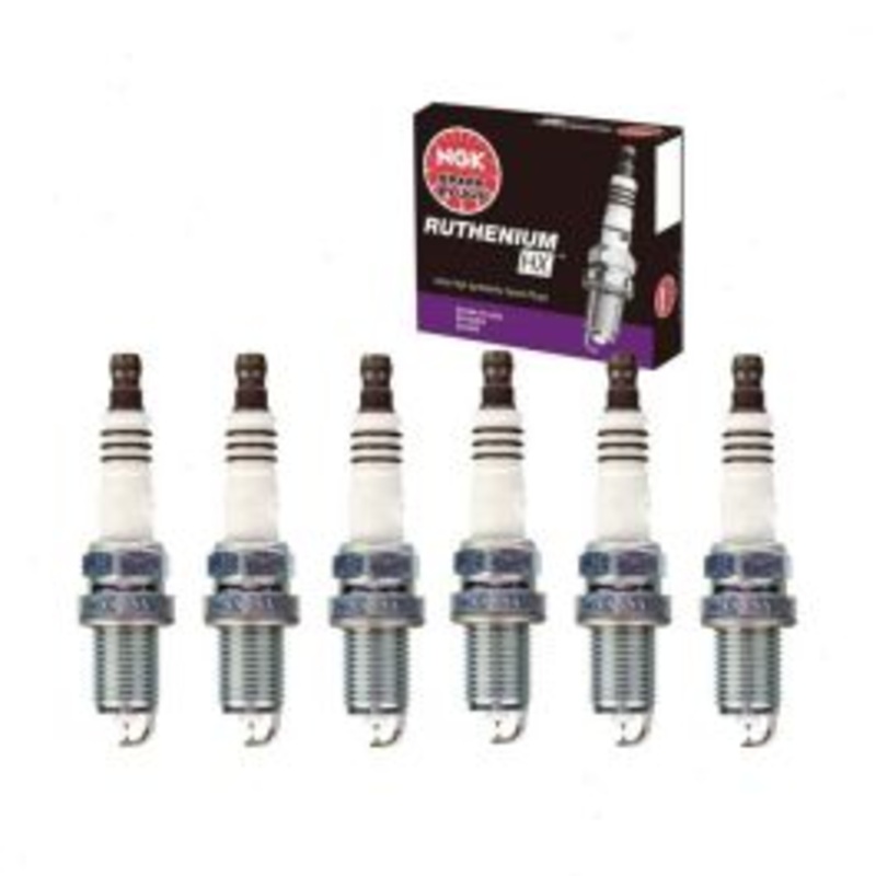 6 pc NGK Ruthenium HX Spark Plugs for 1997 Jaguar XJ6 4.0L L6