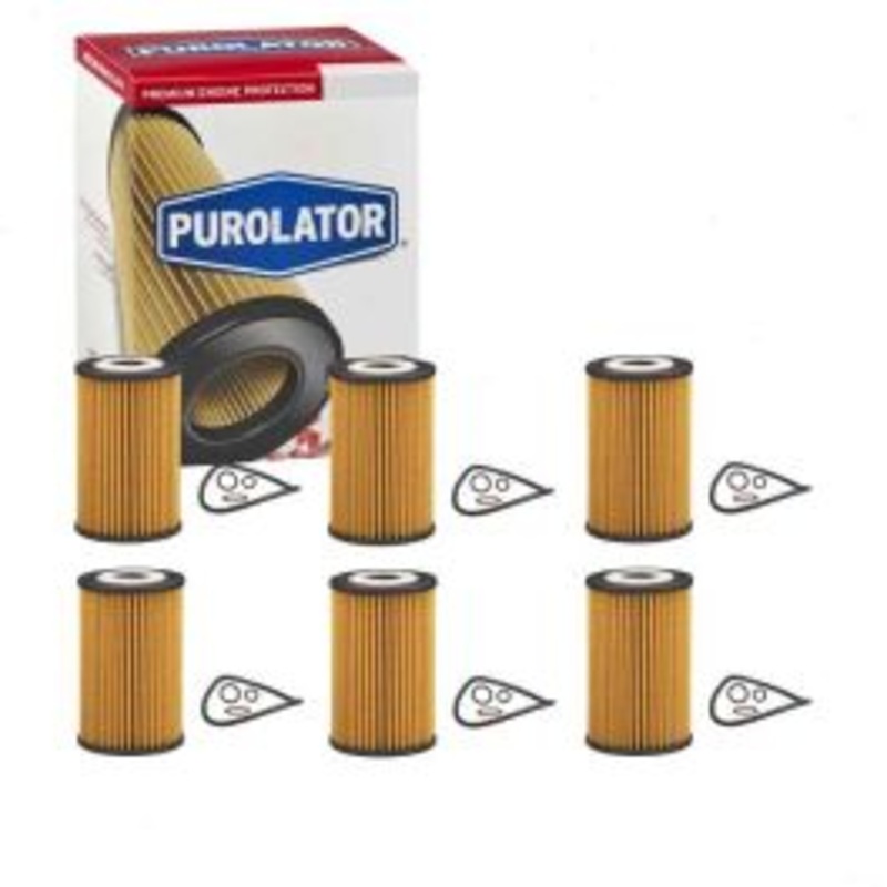 6 pc Purolator L25251 Engine Oil Filters