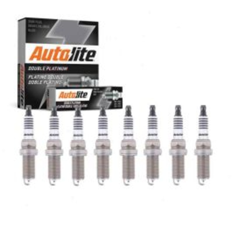 8 pc Autolite Double Platinum Spark Plug for 2010-2014 Honda Insight