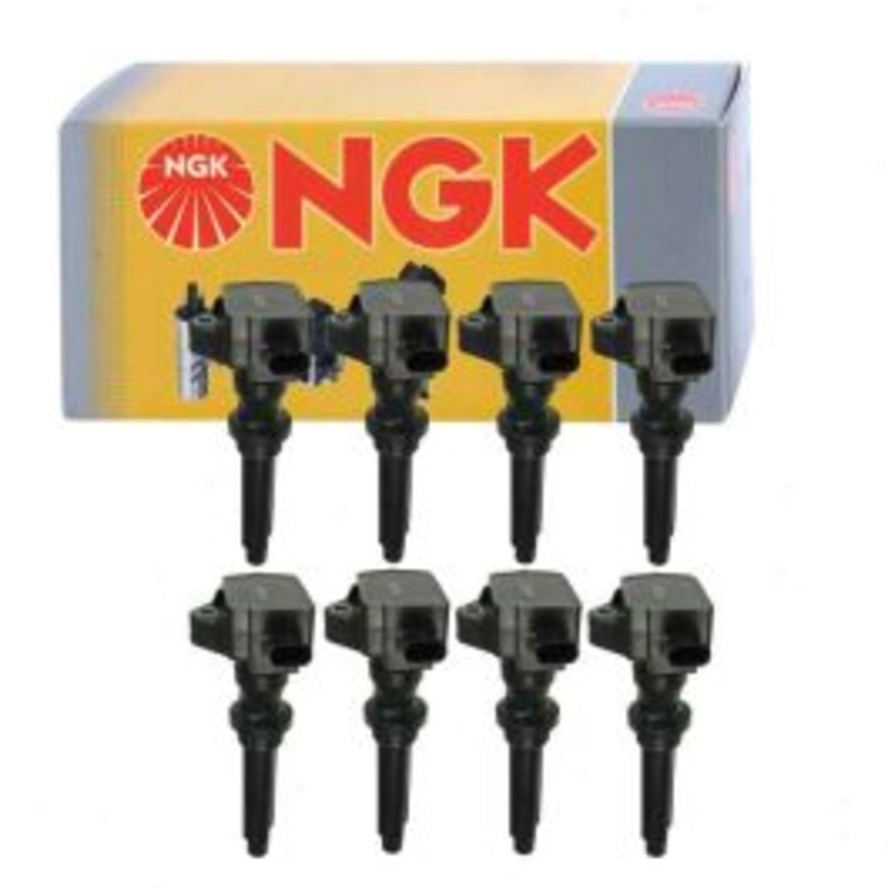 8 pc NGK Ignition Coils for 2013-2019 Land Rover Range Rover 5.0L V8