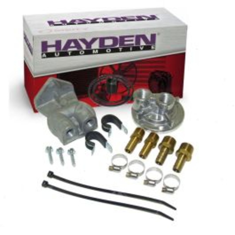 Hayden Oil Filter Remote Mounting Kit for 1977-1993 Buick Century Commercial Chassis LeSabre Regal Roadmaster Skylark