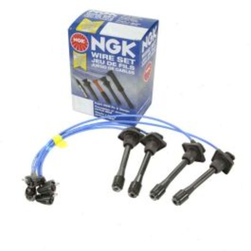 NGK Spark Plug Wire Set for 1993-1997 Toyota Corolla 1.6L 1.8L L4