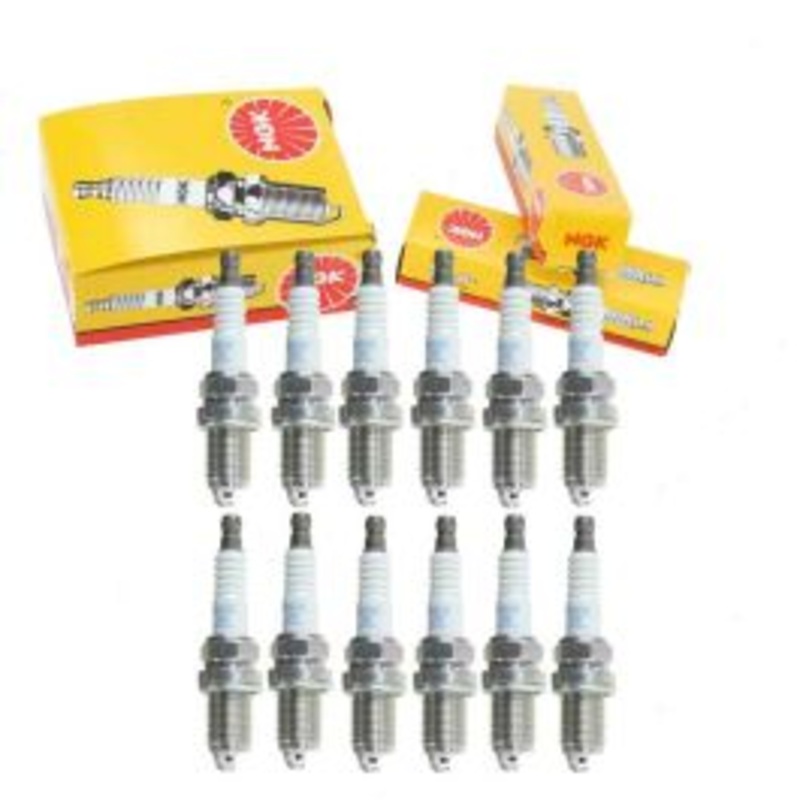 12 pc NGK Standard Spark Plugs for 2003-2005 Mercedes-Benz C240 2.6L V6