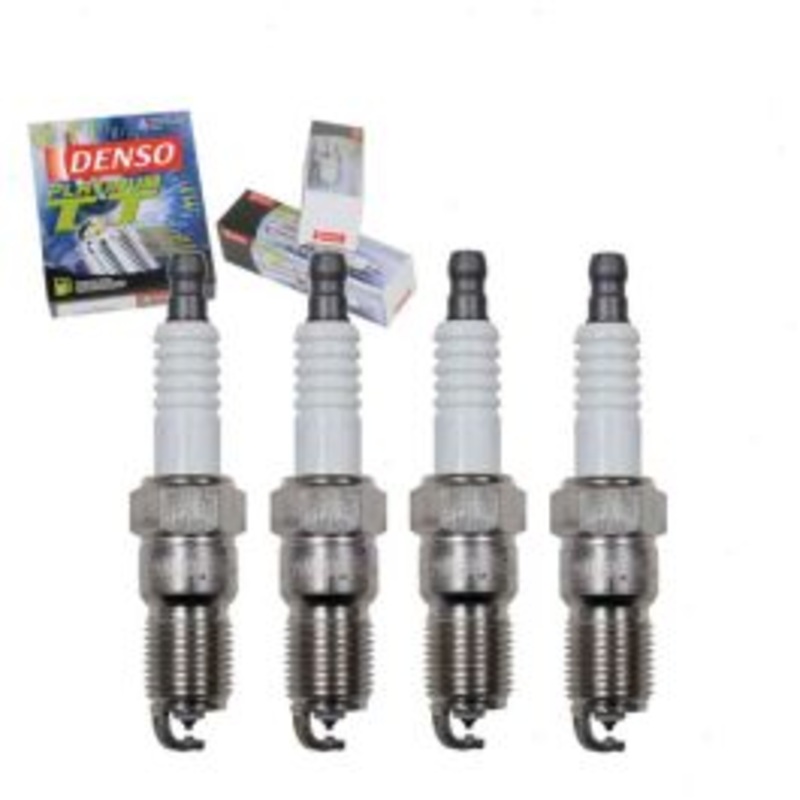 4 pc DENSO Platinum TT Spark Plugs for 1996-2001 Pontiac Grand Am 2.4L L4