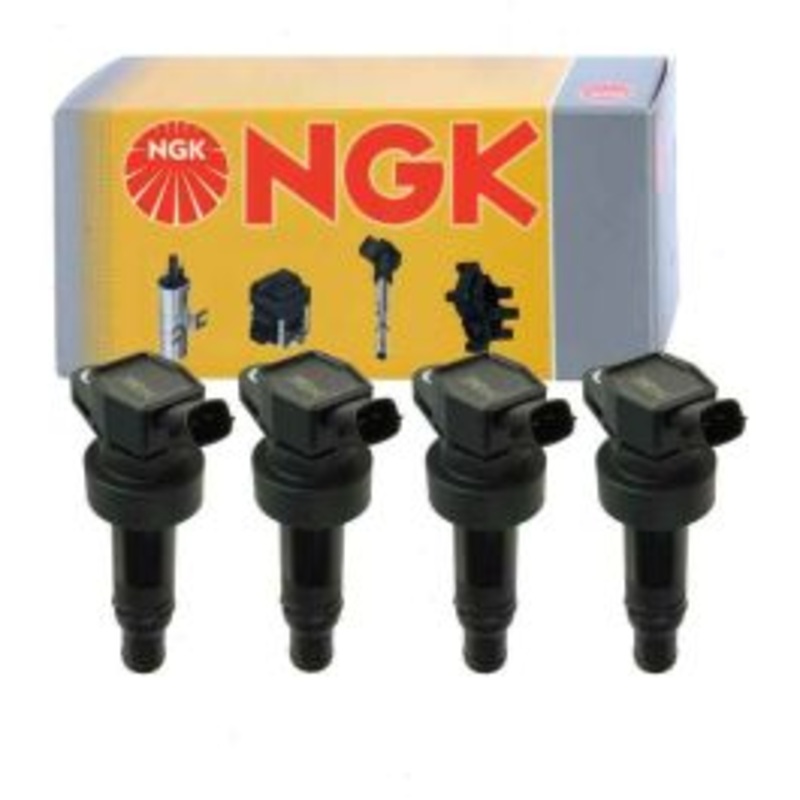 4 pc NGK Ignition Coils for 2012-2019 Hyundai Accent 1.6L L4