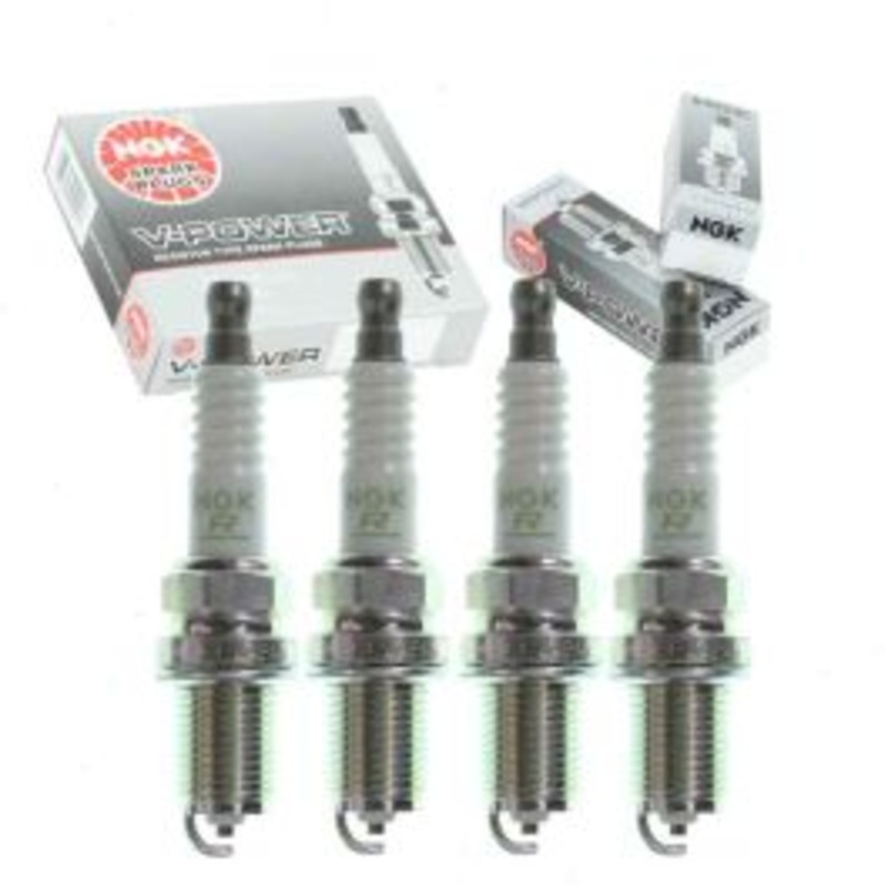 4 pc NGK V-Power Spark Plugs for 1991-1992 Isuzu Stylus 1.6L L4