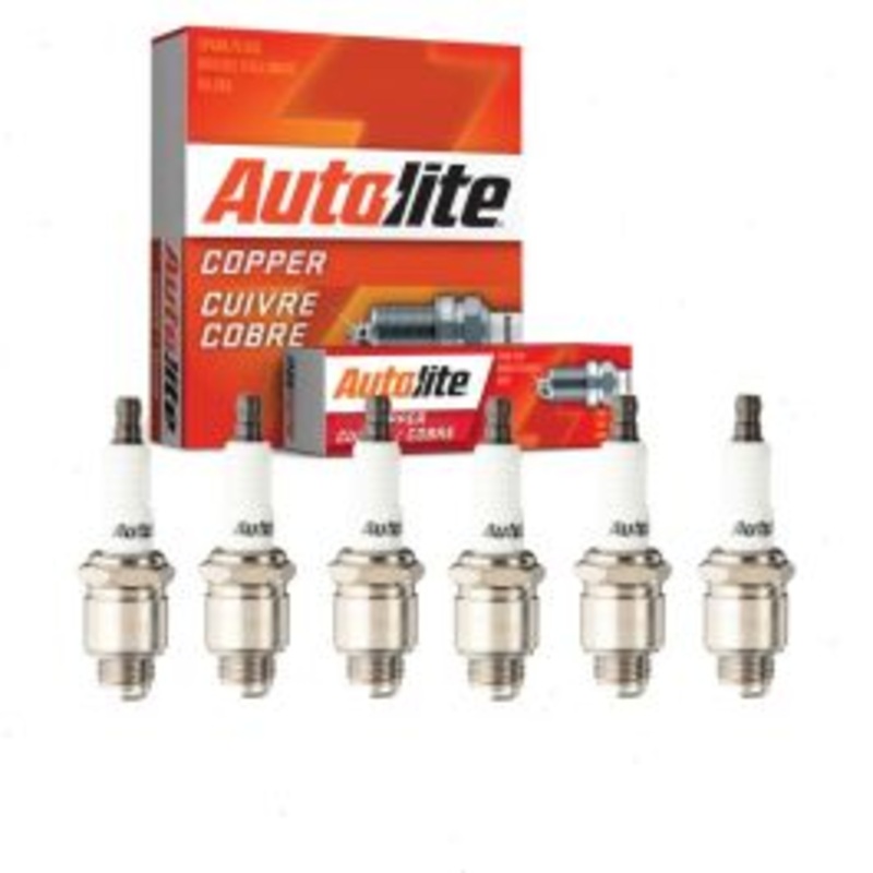 6 pc Autolite Copper Core Spark Plugs for 1962 Studebaker 7E10