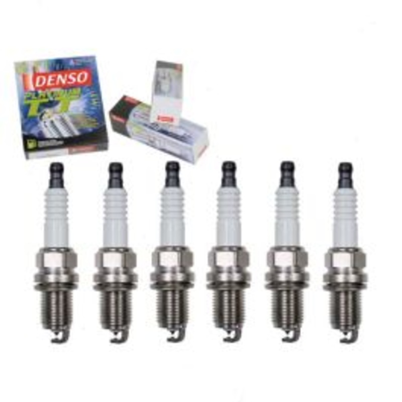 6 pc DENSO Platinum TT Spark Plugs for 1991-1996 Dodge Stealth 3.0L V6