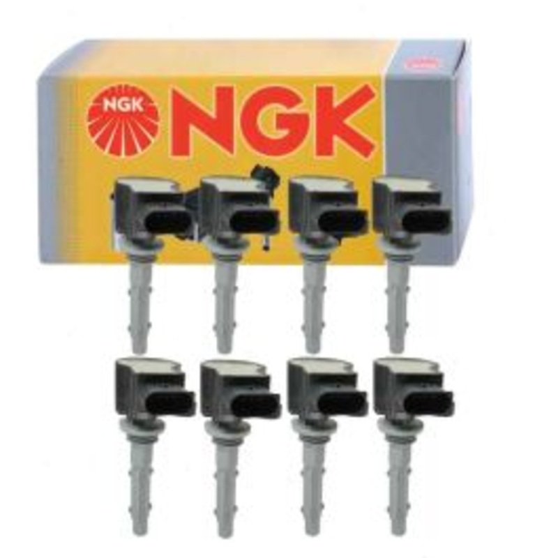 8 pc NGK Ignition Coils for 2007-2014 Mercedes-Benz E550 4.6L 5.5L V8