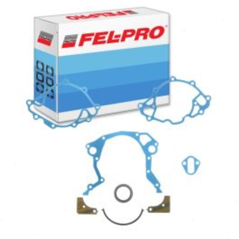 Fel-Pro Engine Timing Cover Gasket Set for 1975-1978 Ford E-150 Econoline Club Wagon 5.8L V8