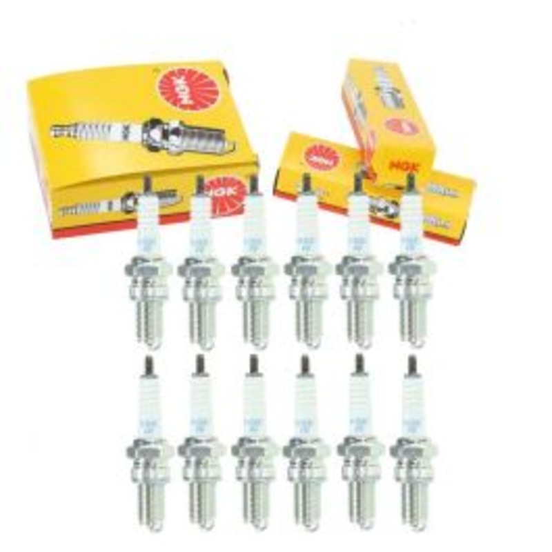 12 pc NGK Standard Spark Plugs for 1968 Ferrari 330 GT 4.0L V12